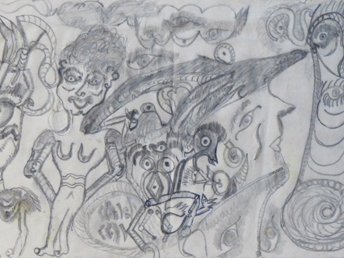 dessin 6/1. taille : 44/22 cm